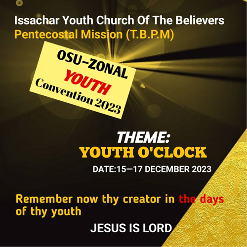 2023 Osu-Zonal Youth Convention